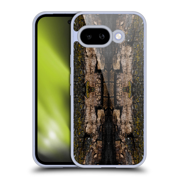 PLdesign Wood And Rust Prints Brown Bark Soft Gel Case for Google Pixel 9A