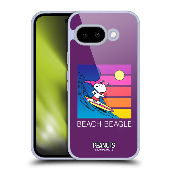 Peanuts Snoopy Aloha Disco Beach Beagle Soft Gel Case for Google Pixel 9A