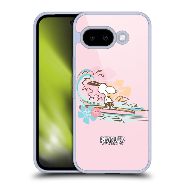 Peanuts Beach Snoopy Surf Soft Gel Case for Google Pixel 9A