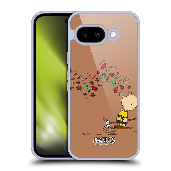 Peanuts Charlie Brown Autumn Soft Gel Case for Google Pixel 9A