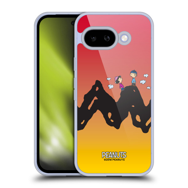 Peanuts Characters Charlie & Lucy Soft Gel Case for Google Pixel 9A