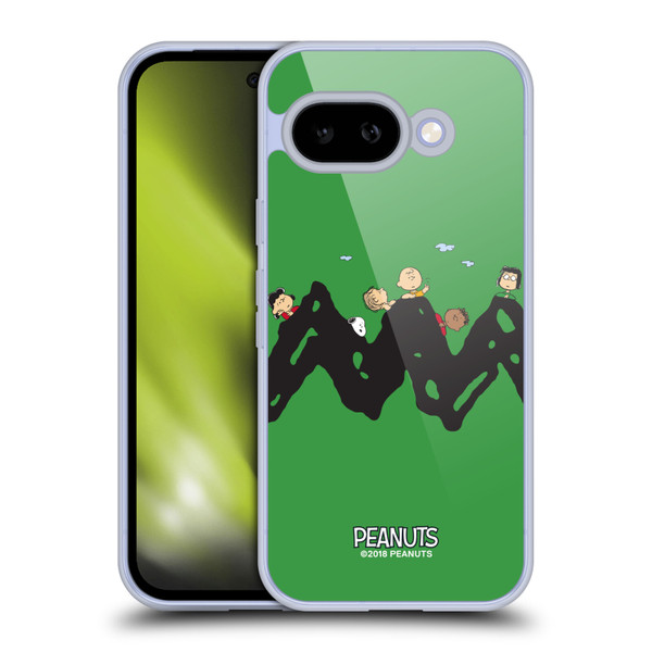 Peanuts Characters Group Soft Gel Case for Google Pixel 9A