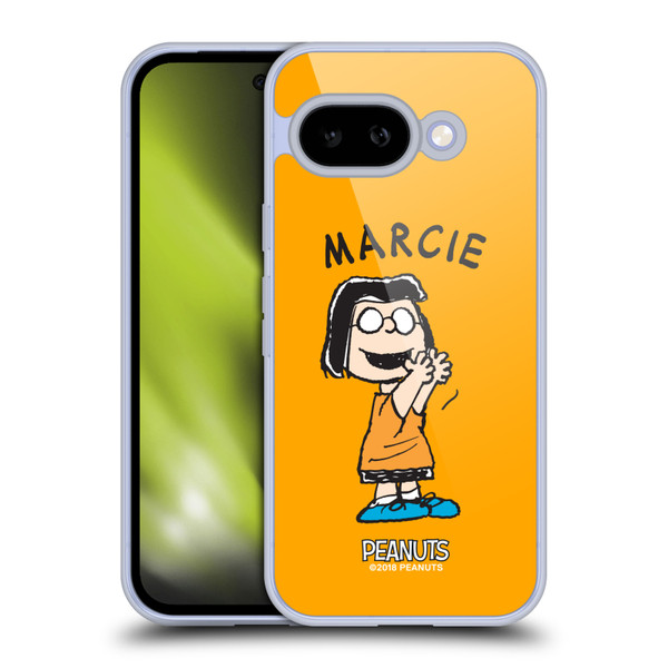 Peanuts Characters Marcie Soft Gel Case for Google Pixel 9A