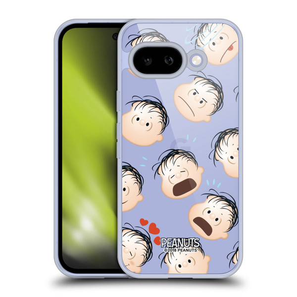 Peanuts Character Patterns Linus Soft Gel Case for Google Pixel 9A