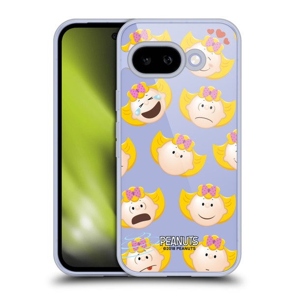Peanuts Character Patterns Sally Brown Soft Gel Case for Google Pixel 9A