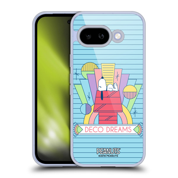 Peanuts Snoopy Deco Dreams House Dreams Soft Gel Case for Google Pixel 9A