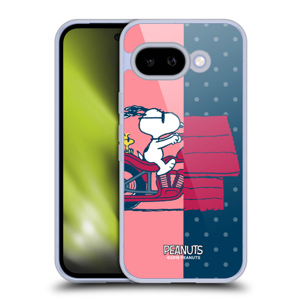Peanuts Halfs And Laughs Snoopy & Woodstock Soft Gel Case for Google Pixel 9A