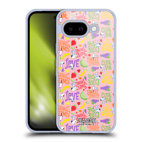 Peanuts Naturally Sweet Sweet Snoopy Soft Gel Case for Google Pixel 9A