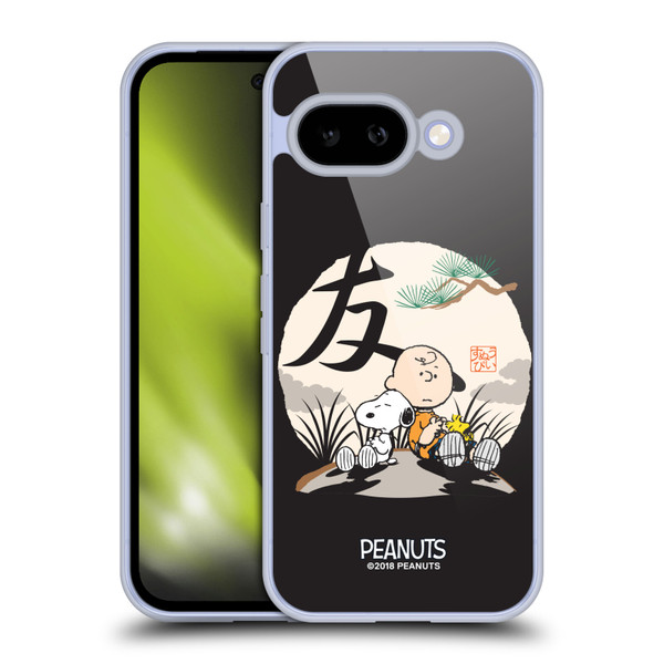 Peanuts Oriental Snoopy Charlie Brown Soft Gel Case for Google Pixel 9A