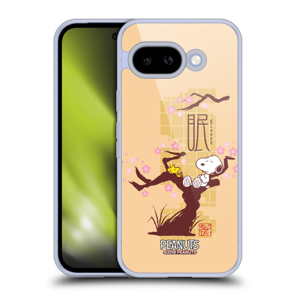 Peanuts Oriental Snoopy Sleepy Soft Gel Case for Google Pixel 9A