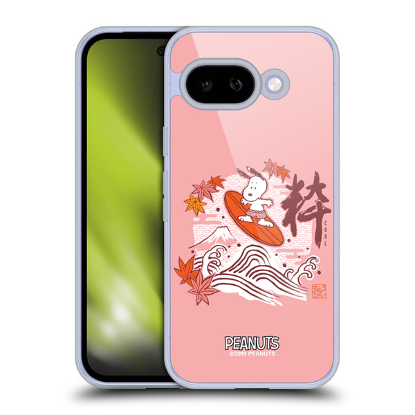 Peanuts Oriental Snoopy Surf Soft Gel Case for Google Pixel 9A