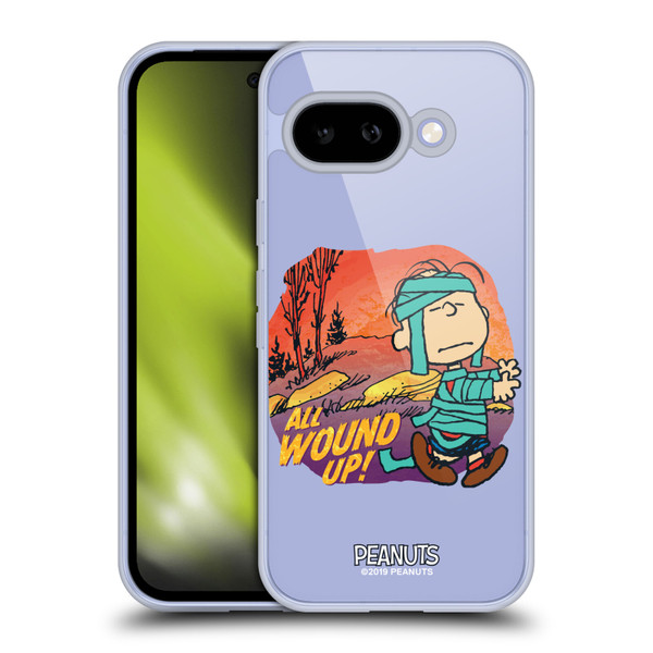 Peanuts Spooktacular Linus Mummy Soft Gel Case for Google Pixel 9A