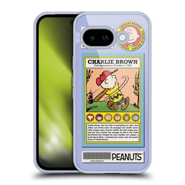 Peanuts Trends Charlie Brown Card Soft Gel Case for Google Pixel 9A