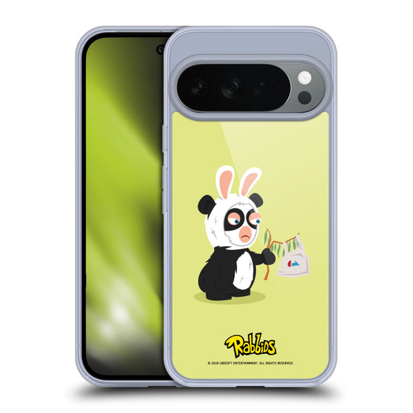 Rabbids Costumes Panda Soft Gel Case for Google Pixel 10