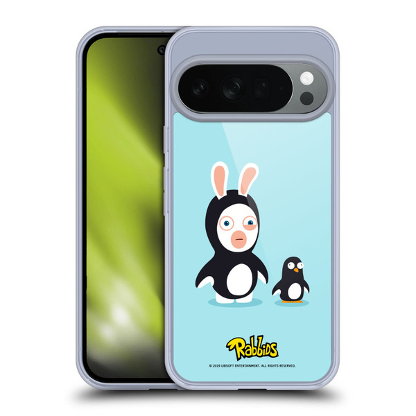 Rabbids Costumes Penguin Soft Gel Case for Google Pixel 10