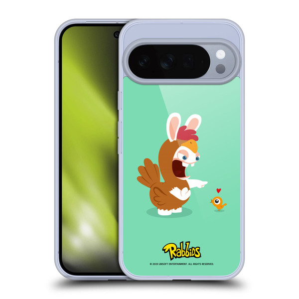 Rabbids Costumes Chicken Soft Gel Case for Google Pixel 10 Pro XL