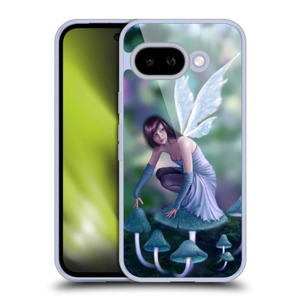 Rachel Anderson Pixies Periwinkle Soft Gel Case for Google Pixel 9A