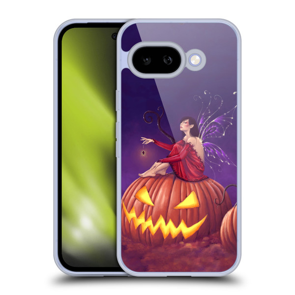 Rachel Anderson Pixies Pumpkin Soft Gel Case for Google Pixel 9A
