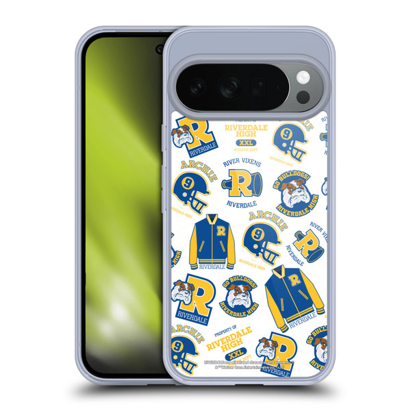 Riverdale Graphics 2 Bulldogs & Vixens Pattern Soft Gel Case for Google Pixel 10