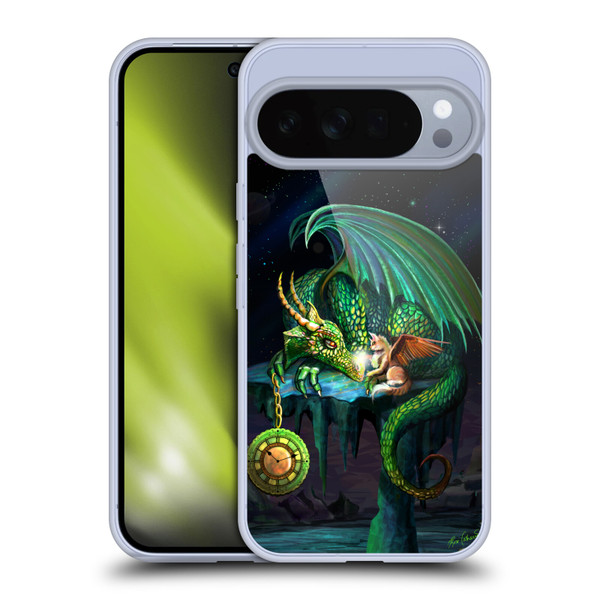 Rose Khan Mythic Scale Series Green Time Soft Gel Case for Google Pixel 10 Pro XL