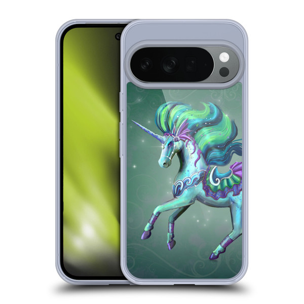 Rose Khan Unicorns Sea Green Soft Gel Case for Google Pixel 10