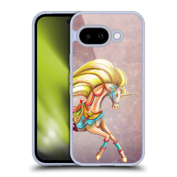 Rose Khan Unicorns Western Palomino Soft Gel Case for Google Pixel 9A