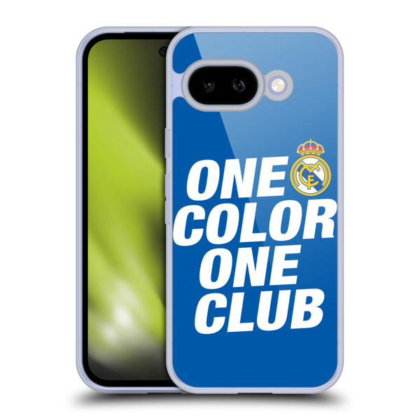 Real Madrid CF Origin One Color Soft Gel Case for Google Pixel 9A