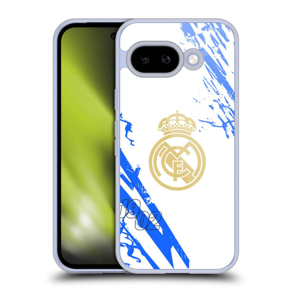 Real Madrid CF Urban White Blue Soft Gel Case for Google Pixel 9A