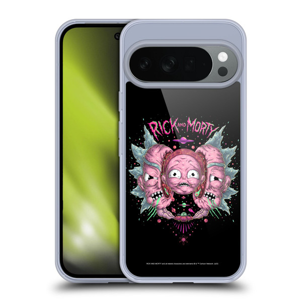 Rick And Morty Season 1 & 2 Graphics Intergalactic Escapades Soft Gel Case for Google Pixel 10