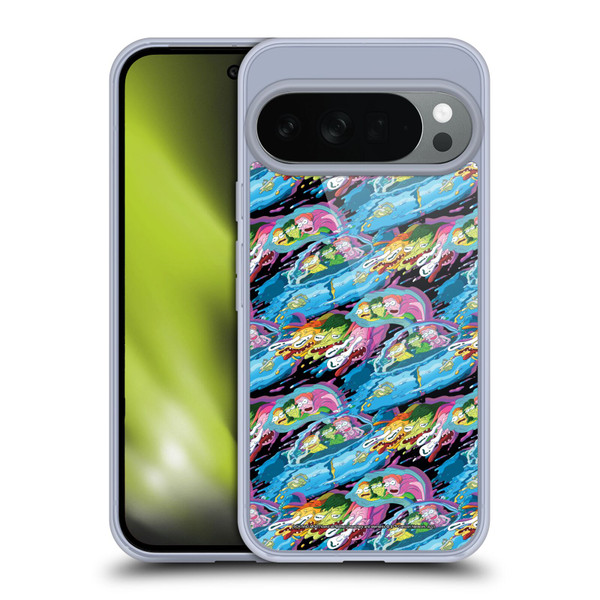 Rick And Morty Season 5 Graphics Warp Pattern Soft Gel Case for Google Pixel 10