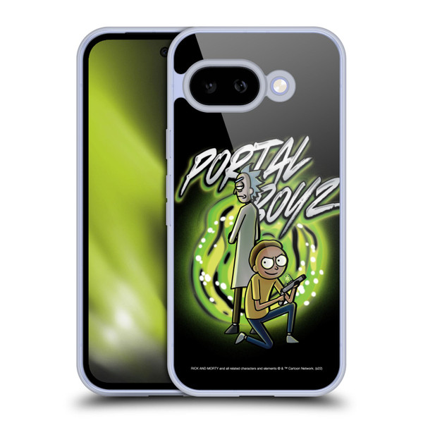Rick And Morty Season 5 Graphics Portal Boyz Soft Gel Case for Google Pixel 9A