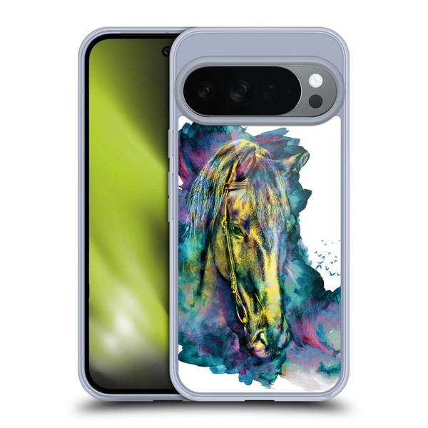 Riza Peker Animals Horse Soft Gel Case for Google Pixel 10