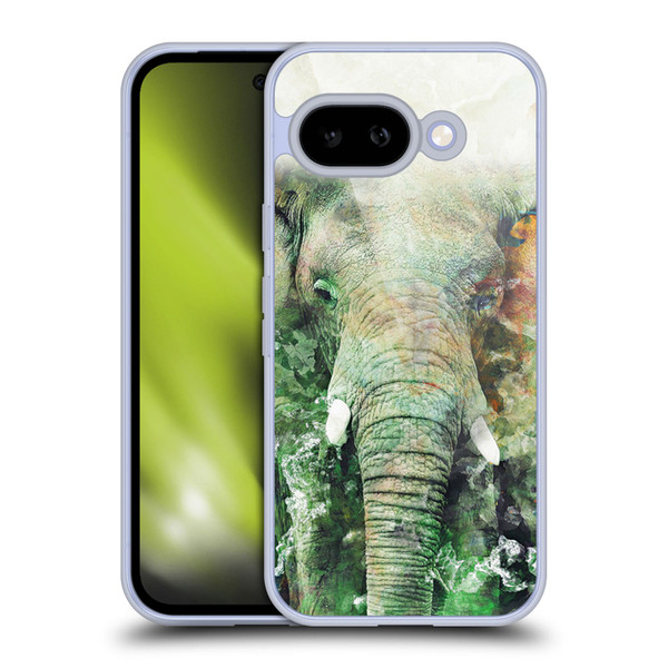 Riza Peker Animals Elephant Soft Gel Case for Google Pixel 9A