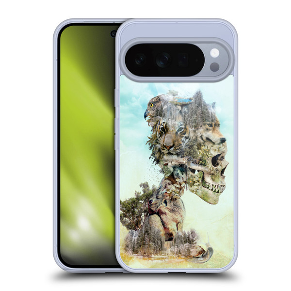 Riza Peker Skulls 5 Nature 2 Soft Gel Case for Google Pixel 10 Pro XL