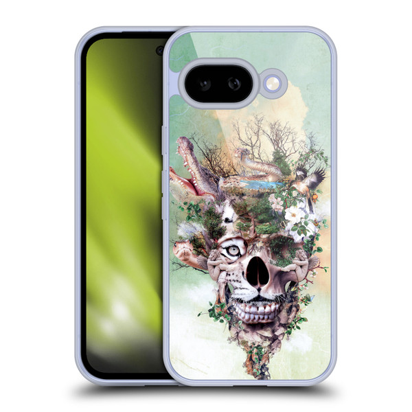 Riza Peker Skulls 5 Nature 3 Soft Gel Case for Google Pixel 9A