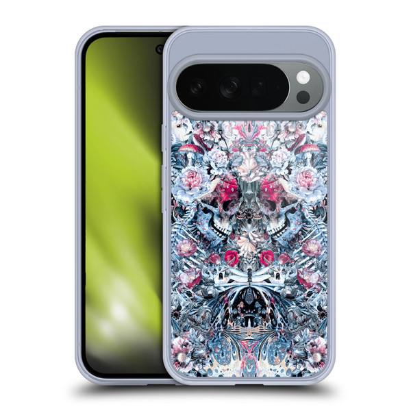 Riza Peker Skulls 9 Twin Skull Soft Gel Case for Google Pixel 10