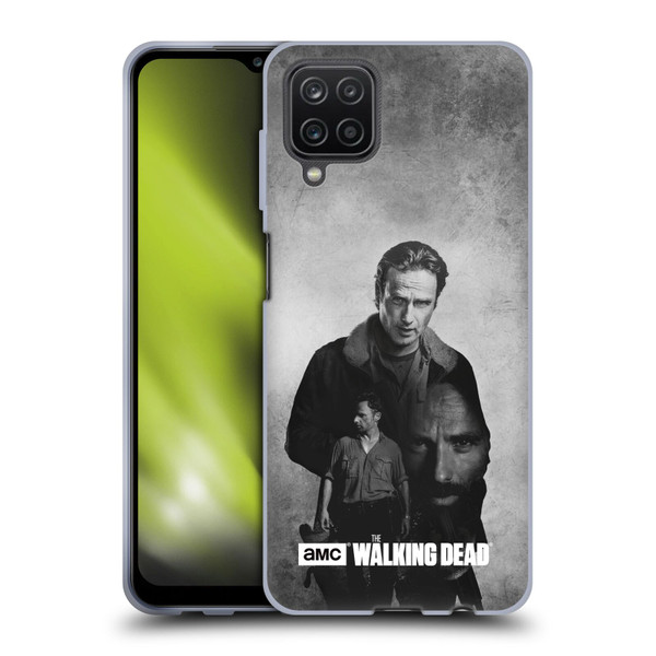 AMC The Walking Dead Double Exposure Rick Soft Gel Case for Samsung Galaxy A12 (2020)