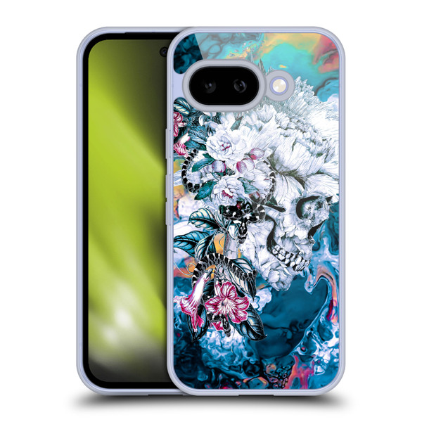 Riza Peker Skulls 9 Memento Mori Soft Gel Case for Google Pixel 9A