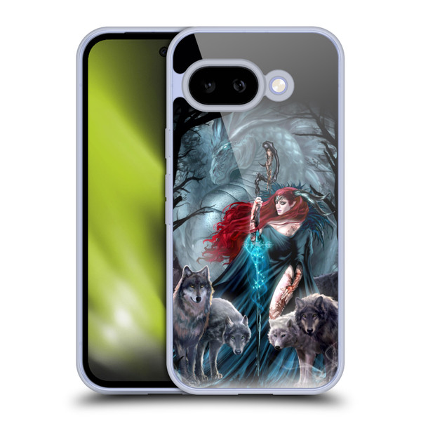 Ruth Thompson Art Scorpio With Wolves And Dragon Soft Gel Case for Google Pixel 9A