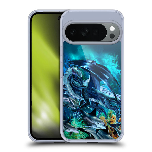 Ruth Thompson Dragons Sea Frolic Soft Gel Case for Google Pixel 10