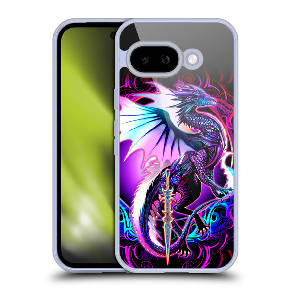 Ruth Thompson Dragons with Swords Ebon Blade Fantasy Soft Gel Case for Google Pixel 9A
