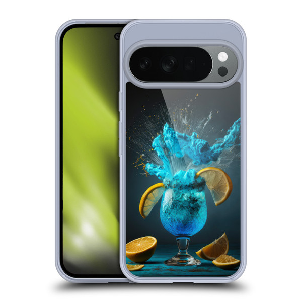 Spacescapes Cocktails Blue Lagoon Explosion Soft Gel Case for Google Pixel 10
