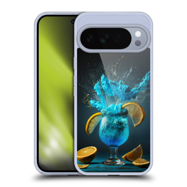 Spacescapes Cocktails Blue Lagoon Explosion Soft Gel Case for Google Pixel 10 Pro XL