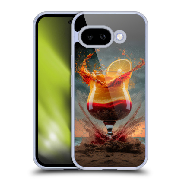 Spacescapes Cocktails Summer On The Beach Soft Gel Case for Google Pixel 9A