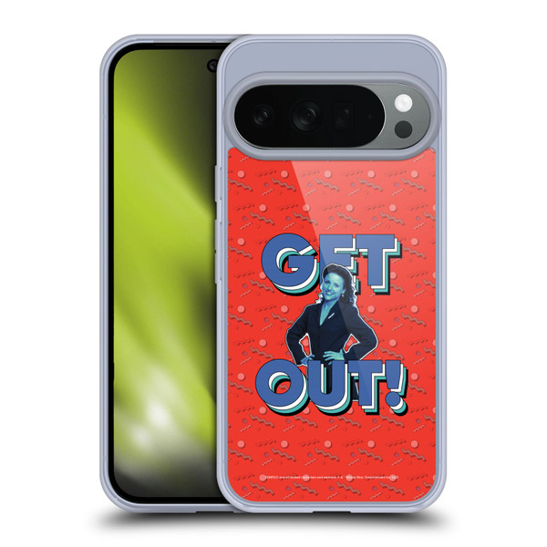 Seinfeld Graphics Get Out! Soft Gel Case for Google Pixel 10