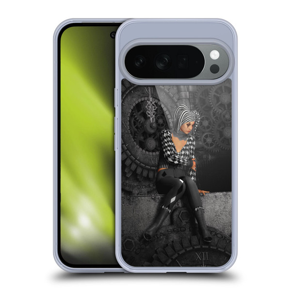 Simone Gatterwe Assorted Designs The Time Runs Off Soft Gel Case for Google Pixel 10