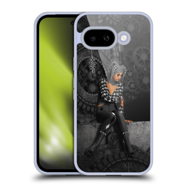 Simone Gatterwe Assorted Designs The Time Runs Off Soft Gel Case for Google Pixel 9A