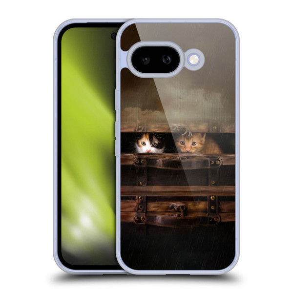 Simone Gatterwe Animals Little Cute Kitten Soft Gel Case for Google Pixel 9A