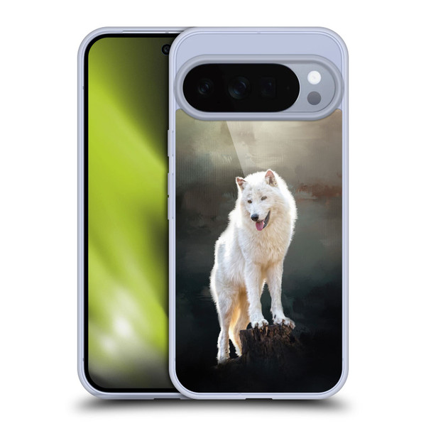 Simone Gatterwe Animals 2 Arctic Wolf Soft Gel Case for Google Pixel 10 Pro XL