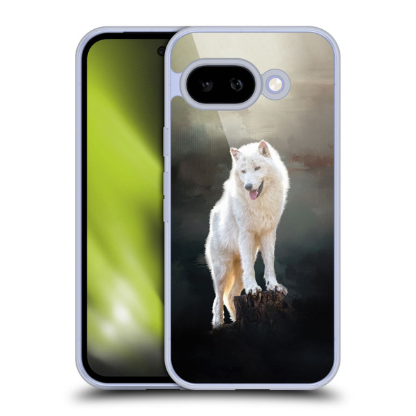 Simone Gatterwe Animals 2 Arctic Wolf Soft Gel Case for Google Pixel 9A